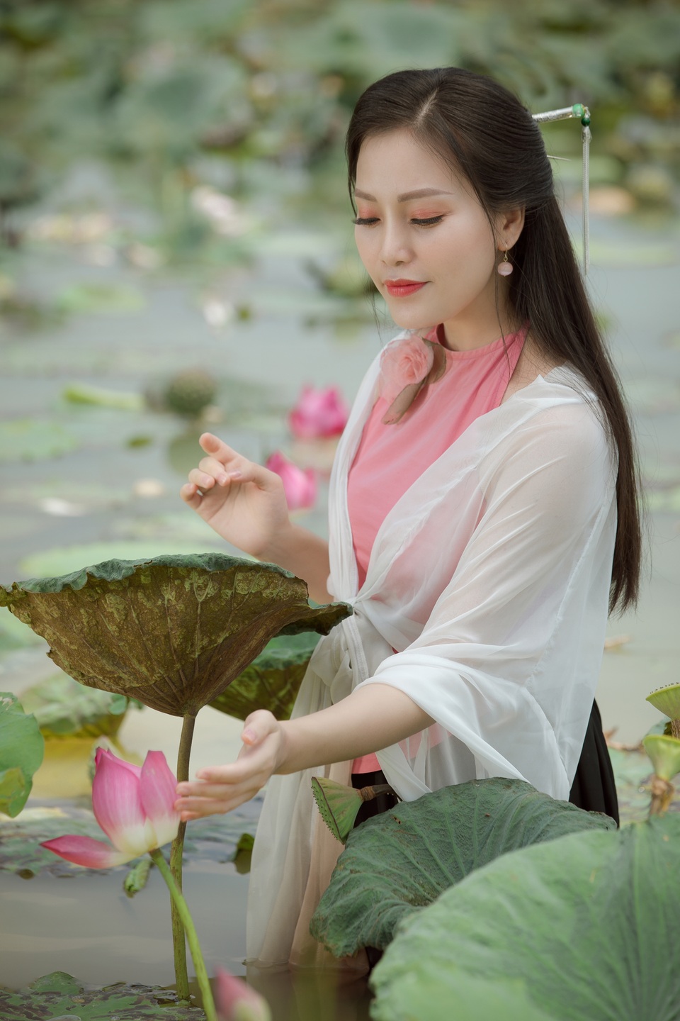 Sao Mai Huyền Trang hé lộ hậu trường đóng vai “Thuý Kiều” - 7 Sao Mai Huyền Trang hé lộ hậu trường đóng vai “Thuý Kiều” - 7