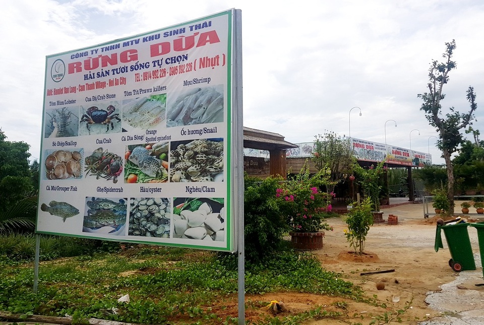 Xây dựng trái phép ở rừng dừa Bảy Mẫu Hội An Xây dựng trái phép ở rừng dừa Bảy Mẫu Hội An