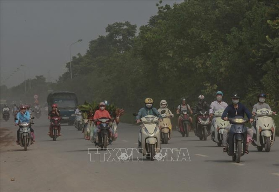 Không khí Hà Nội ô nhiễm ở mức nghiêm trọng - 1 Không khí Hà Nội ô nhiễm ở mức nghiêm trọng - 1