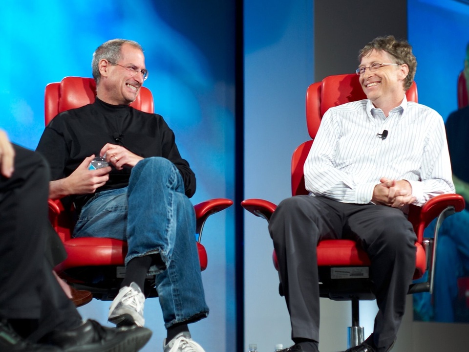 Tỷ phú Bill Gates tiết lộ điều mà ông luôn “ghen tỵ” với Steve Jobs - 1 Tỷ phú Bill Gates tiết lộ điều mà ông luôn “ghen tỵ” với Steve Jobs - 1