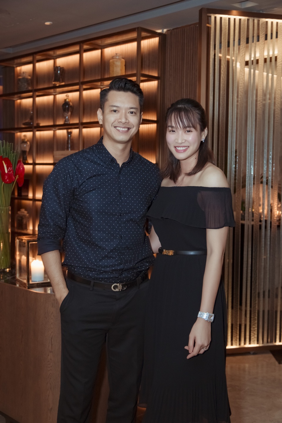 Hoa hậu Thái Nhiên Phương rực rỡ trong tiệc sinh nhật - 7