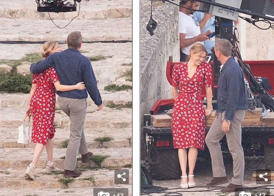 Daniel Craig tình tứ hôn bạn diễn tại trường quay - 10 Daniel Craig tình tứ hôn bạn diễn tại trường quay - 10