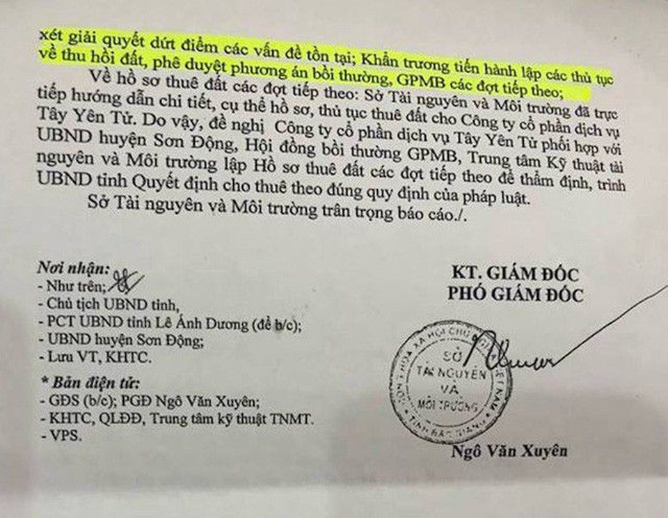 Chuyện hy hữu sau vụ hàng loạt cán bộ ngành tài nguyên bị khởi tố tại Bắc Giang - 3 Chuyện hy hữu sau vụ hàng loạt cán bộ ngành tài nguyên bị khởi tố tại Bắc Giang - 3