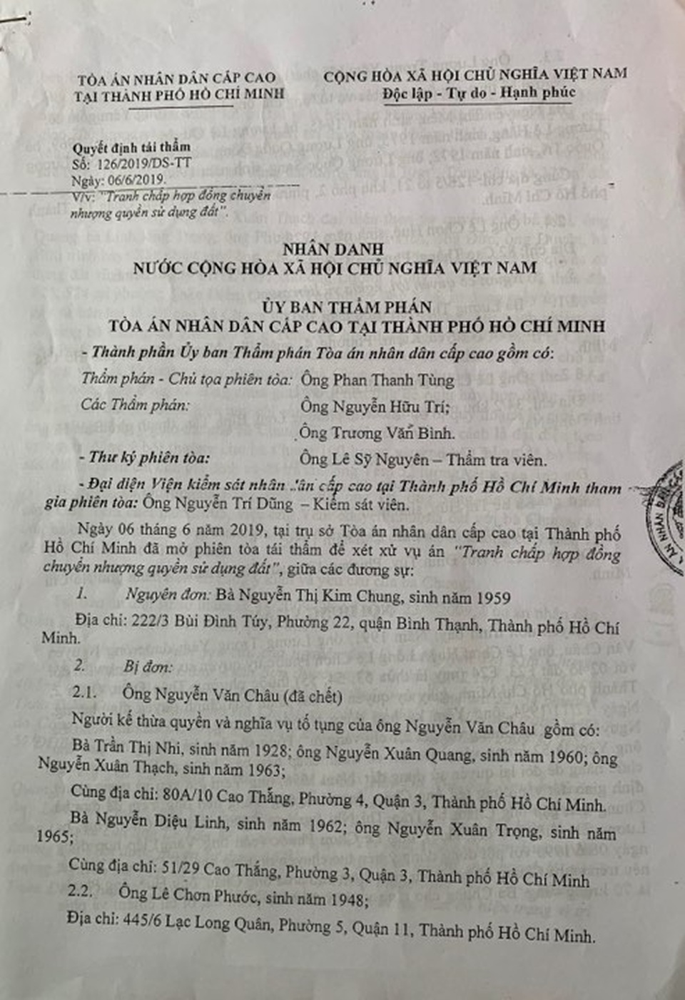 Vụ kiện sau 20 năm lại quay về điểm ban đầu: Kết luận của Phó Thủ tướng bị “lãng quên”? - 5 Vụ kiện sau 20 năm lại quay về điểm ban đầu: Kết luận của Phó Thủ tướng bị “lãng quên”? - 5