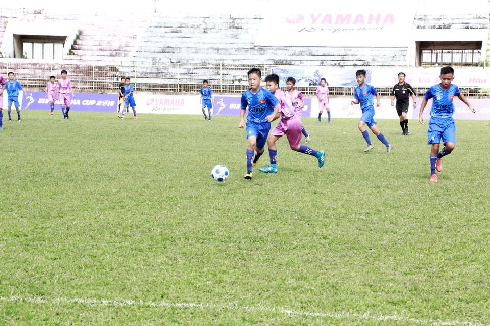 Đắk Lắk: Hấp dẫn trên sân vận động phố núi trận tranh suất vào vòng chung kết U13 Yamaha Cup 2019 - 1