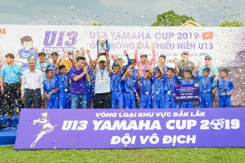 Đắk Lắk: Hấp dẫn trên sân vận động phố núi trận tranh suất vào vòng chung kết U13 Yamaha Cup 2019 - 5