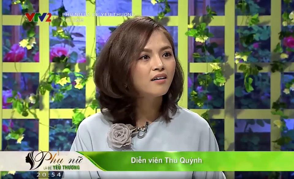 Thu Quỳnh bật khóc khi tiết lộ lý do ký đơn ly hôn Chí Nhân - 2 Thu Quỳnh bật khóc khi tiết lộ lý do ký đơn ly hôn Chí Nhân - 2