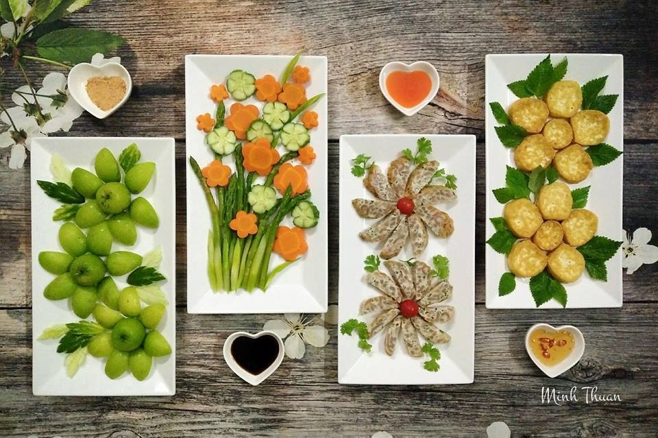 Tròn mắt trước những đĩa rau luộc đẹp như tranh vẽ của bà mẹ Hà thành - 1 Tròn mắt trước những đĩa rau luộc đẹp như tranh vẽ của bà mẹ Hà thành - 1