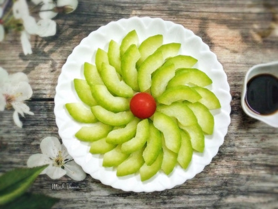 Tròn mắt trước những đĩa rau luộc đẹp như tranh vẽ của bà mẹ Hà thành - 9 Tròn mắt trước những đĩa rau luộc đẹp như tranh vẽ của bà mẹ Hà thành - 9
