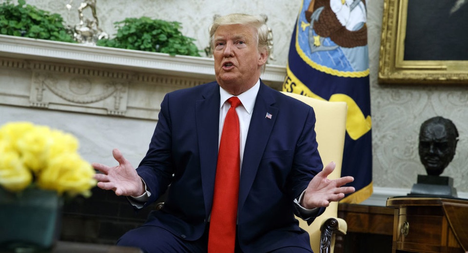 Ông Trump nói Iran tấn công nhà máy dầu Ả rập Xê út - 1 Ông Trump nói Iran tấn công nhà máy dầu Ả rập Xê út - 1