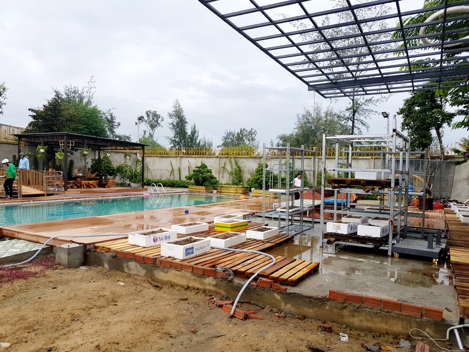 Xây dưng trái phép ở làng Đại học Đà Nẵng Xây dưng trái phép ở làng Đại học Đà Nẵng