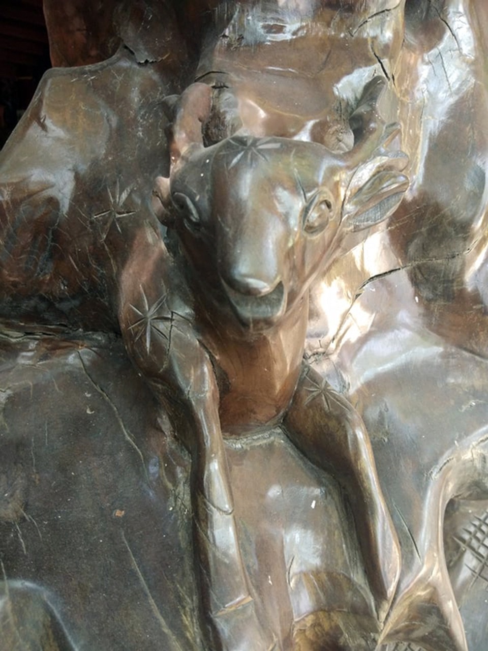 Chiêm ngưỡng bộ rễ gỗ trai tiền tỷ tuyệt đẹp của ông chủ thầu Hà Tĩnh - 5