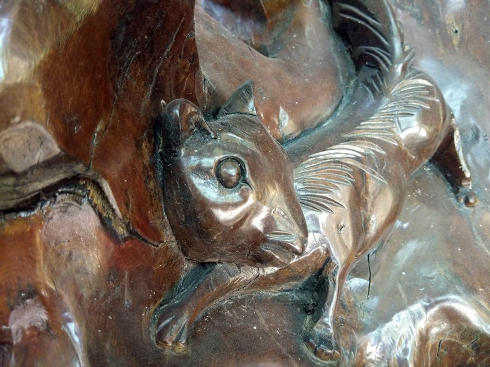 Chiêm ngưỡng bộ rễ gỗ trai tiền tỷ tuyệt đẹp của ông chủ thầu Hà Tĩnh - 11