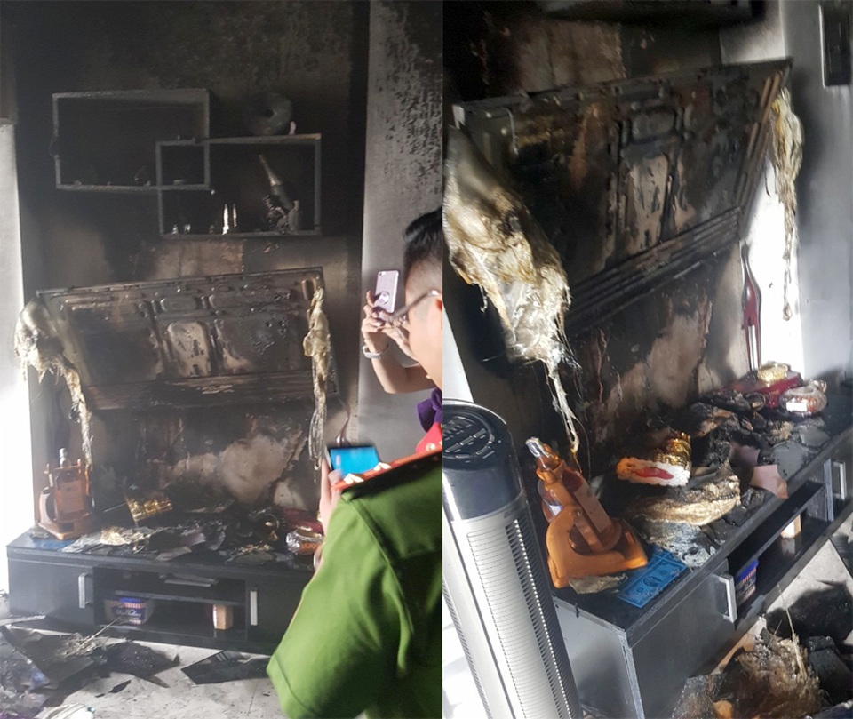 Cảnh sát giải cứu 3 người trong vụ cháy nhà 5 tầng ở Sài Gòn - 2