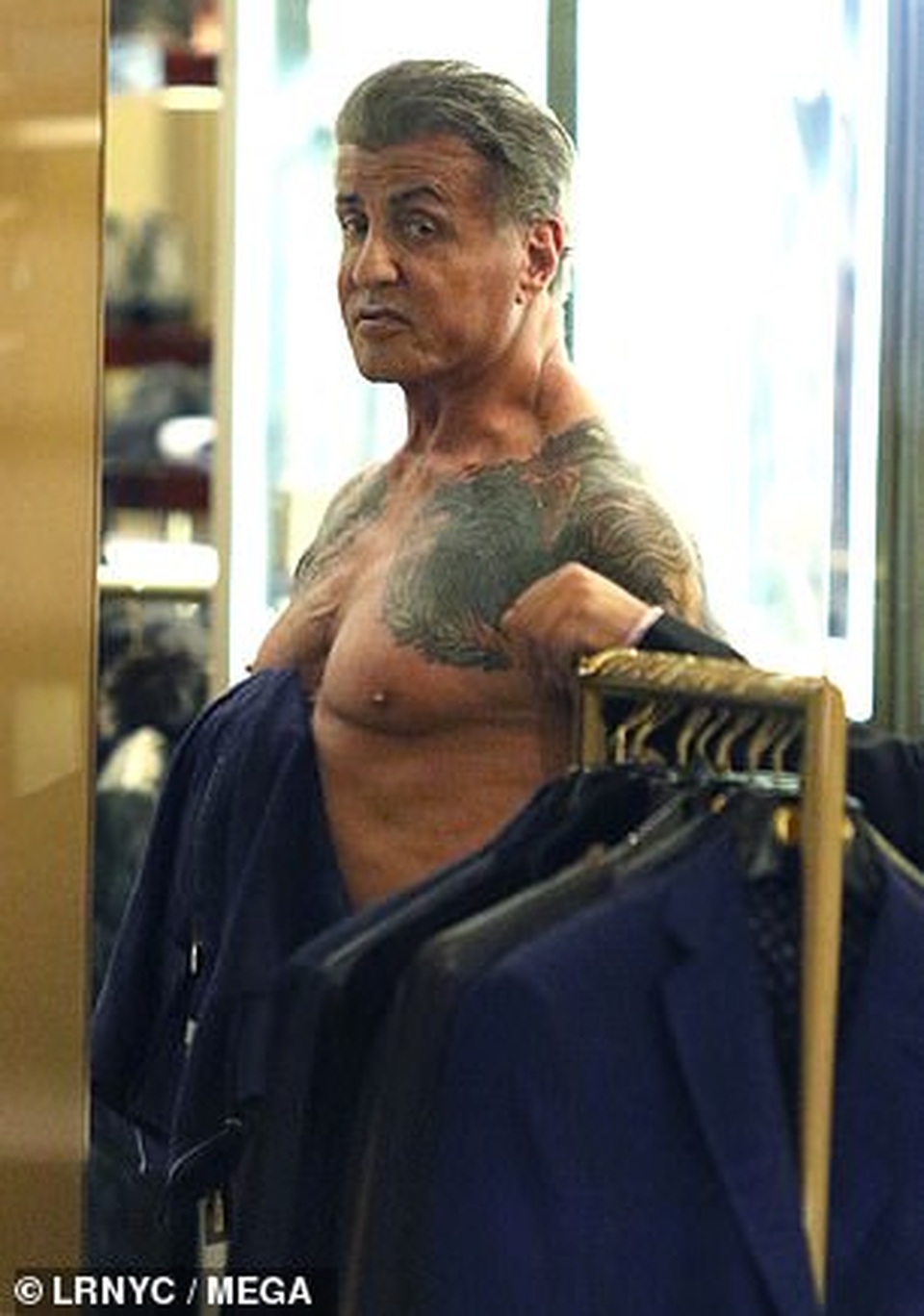 73 tuổi, Rambo Sylvester Stallone vẫn sở hữu thân hình săn chắc - 3 73 tuổi, Rambo Sylvester Stallone vẫn sở hữu thân hình săn chắc - 3