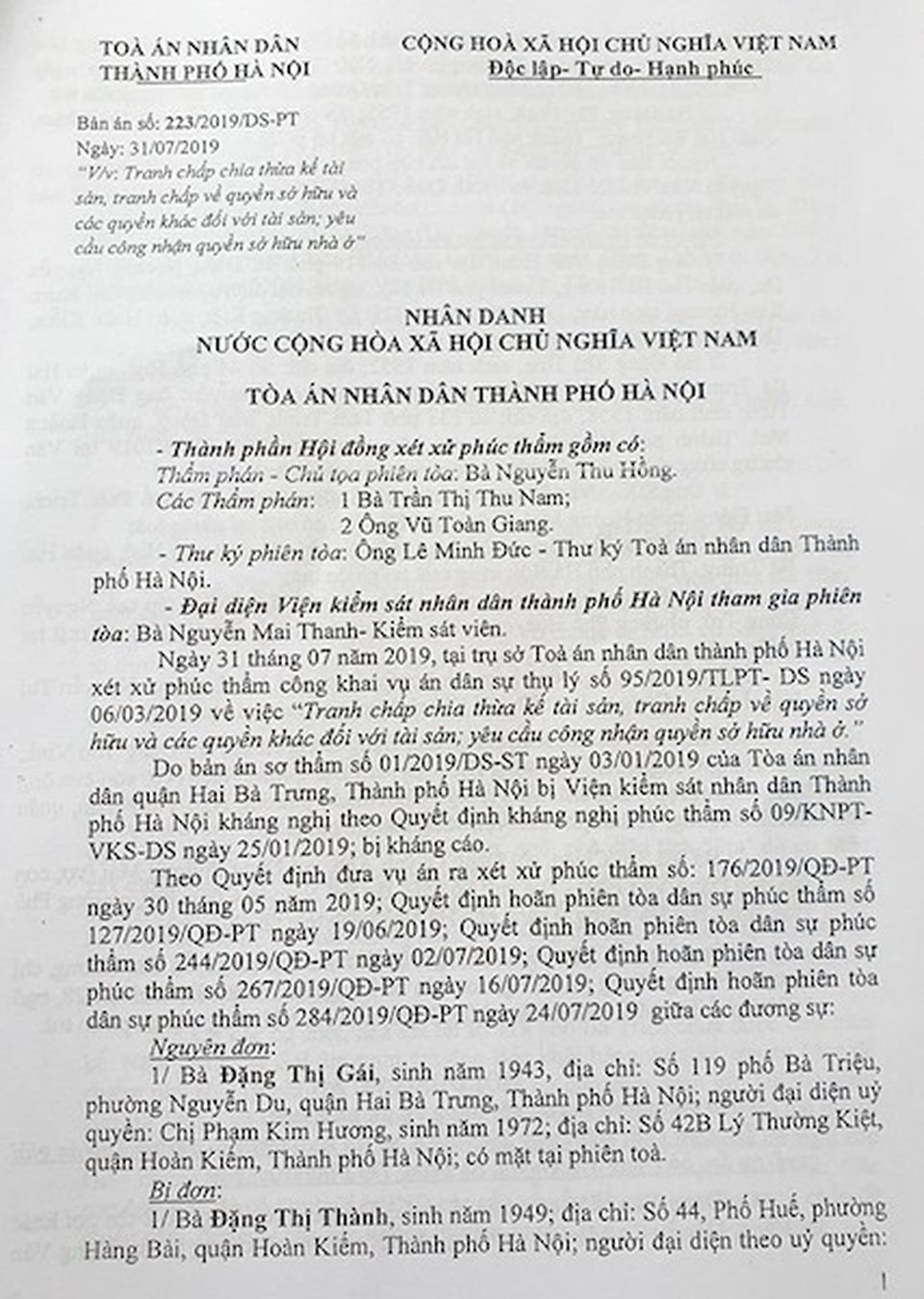 Hà Nội: Phó chủ tịch quận ký văn bản khiến cụ bà 77 tuổi “cạn nước mắt” xin cấp sổ đỏ - 1 Hà Nội: Phó chủ tịch quận ký văn bản khiến cụ bà 77 tuổi “cạn nước mắt” xin cấp sổ đỏ - 1