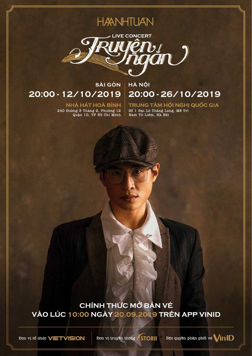 VinID mở bán vé liveshow của Hà Anh Tuấn tại Sài Gòn và Hà Nội - 1 VinID mở bán vé liveshow của Hà Anh Tuấn tại Sài Gòn và Hà Nội - 1