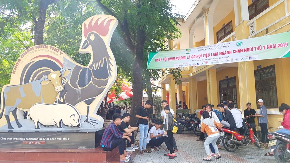 Huế: Tân sinh viên ngành Thú y tò mò xem cách chữa bệnh cho thú cưng - 2 Huế: Tân sinh viên ngành Thú y tò mò xem cách chữa bệnh cho thú cưng - 2