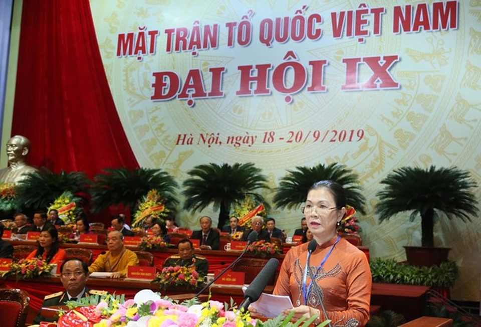 Ông Trần Thanh Mẫn tiếp tục làm Chủ tịch UB Trung ương MTTQ Việt Nam khoá mới - 2 Ông Trần Thanh Mẫn tiếp tục làm Chủ tịch UB Trung ương MTTQ Việt Nam khoá mới - 2