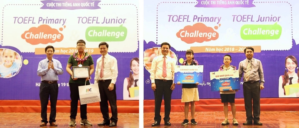 Phát động cuộc thi Tiếng Anh TOEFL Challenge dành cho học sinh Tiểu học THCS - 1 Phát động cuộc thi Tiếng Anh TOEFL Challenge dành cho học sinh Tiểu học THCS - 1