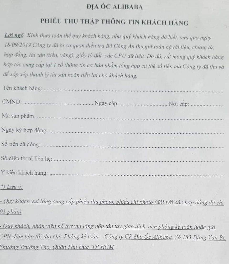Người của công ty Alibaba đi phát tờ rơi để hoàn tiền cho khách hàng? - 1 Người của công ty Alibaba đi phát tờ rơi để hoàn tiền cho khách hàng? - 1