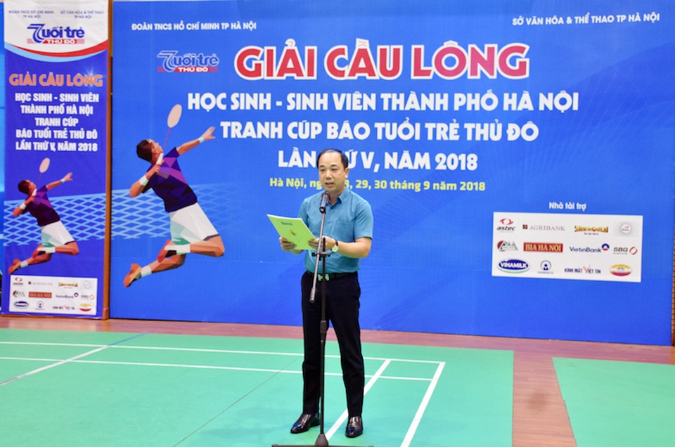 Chuẩn bị tranh tài giải cầu lông học sinh - sinh viên TP Hà Nội mở rộng - 1 Chuẩn bị tranh tài giải cầu lông học sinh - sinh viên TP Hà Nội mở rộng - 1