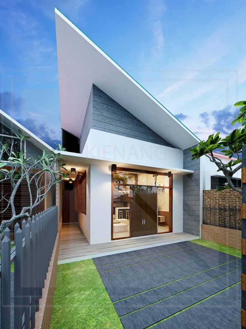 Mẫu nhà cấp 4 rẻ tiền tuyệt đẹp, được ưa chuộng cuối năm 2019 - 5 Mẫu nhà cấp 4 rẻ tiền tuyệt đẹp, được ưa chuộng cuối năm 2019 - 5