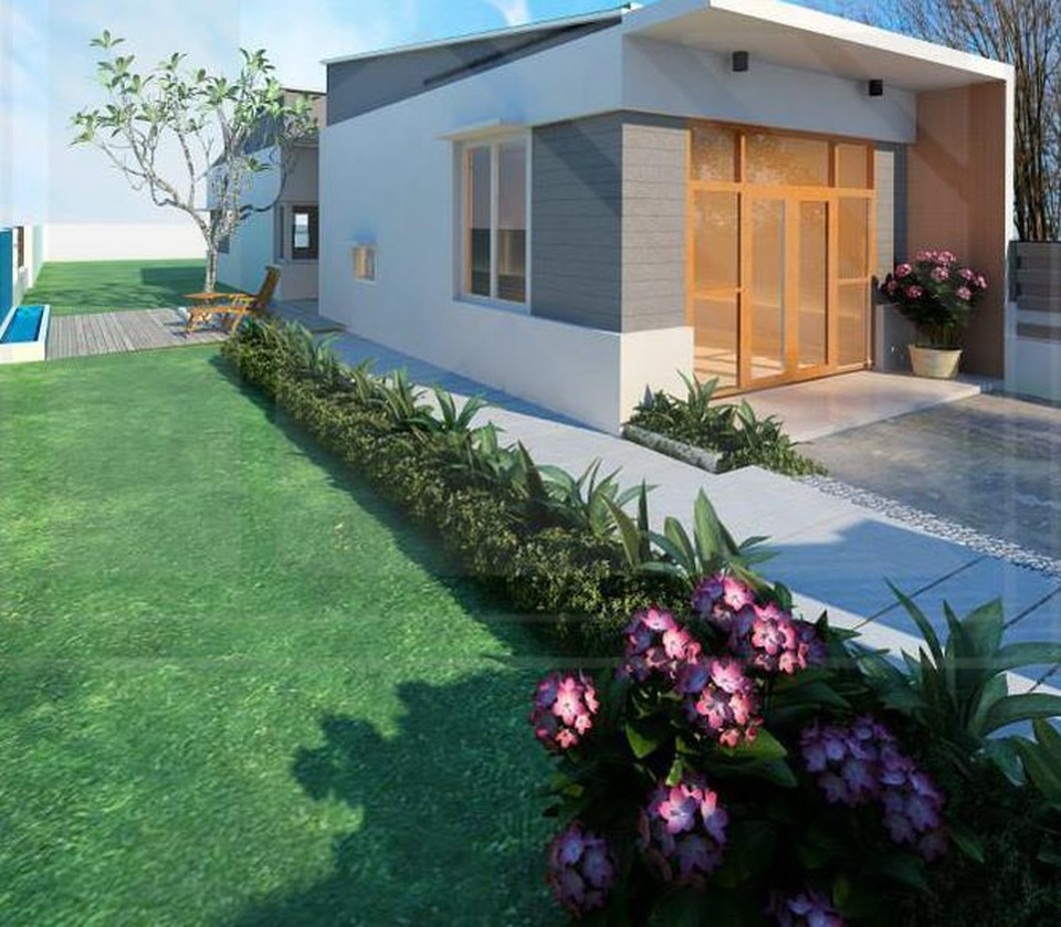 Mẫu nhà cấp 4 rẻ tiền tuyệt đẹp, được ưa chuộng cuối năm 2019 - 6 Mẫu nhà cấp 4 rẻ tiền tuyệt đẹp, được ưa chuộng cuối năm 2019 - 6