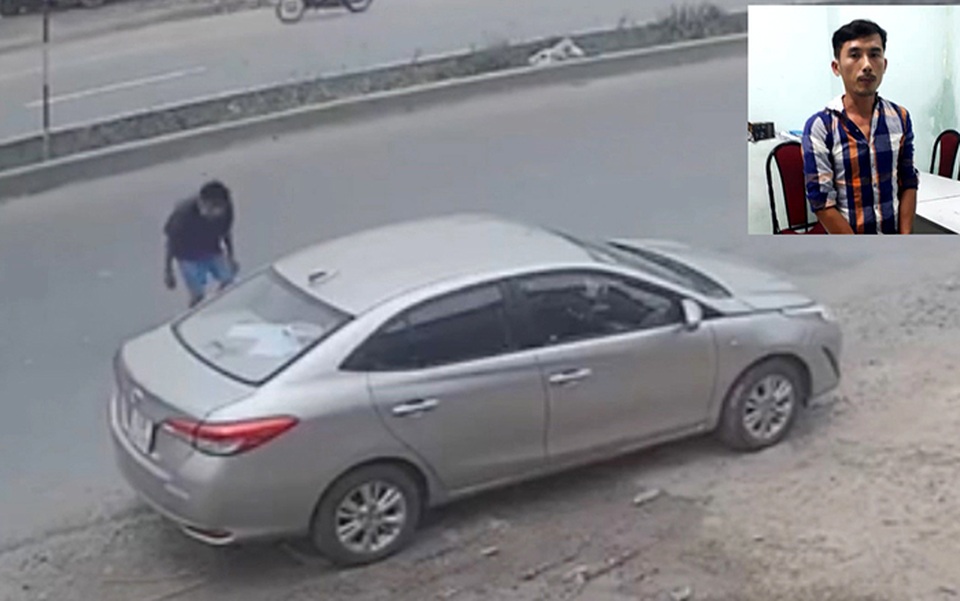 Tóm gọn tên đạo chích táo tợn trộm ô tô giữa ban ngày - 1 Tóm gọn tên đạo chích táo tợn trộm ô tô giữa ban ngày - 1