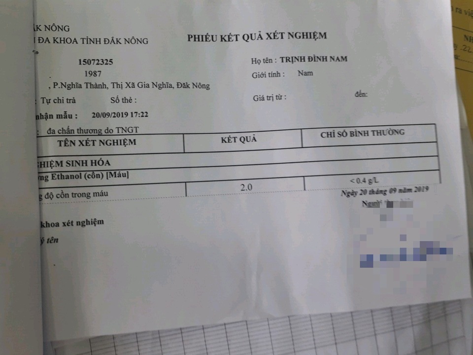 Cán bộ công an “say khướt” lái xe tông chết một công nhân - 2 Cán bộ công an “say khướt” lái xe tông chết một công nhân - 2