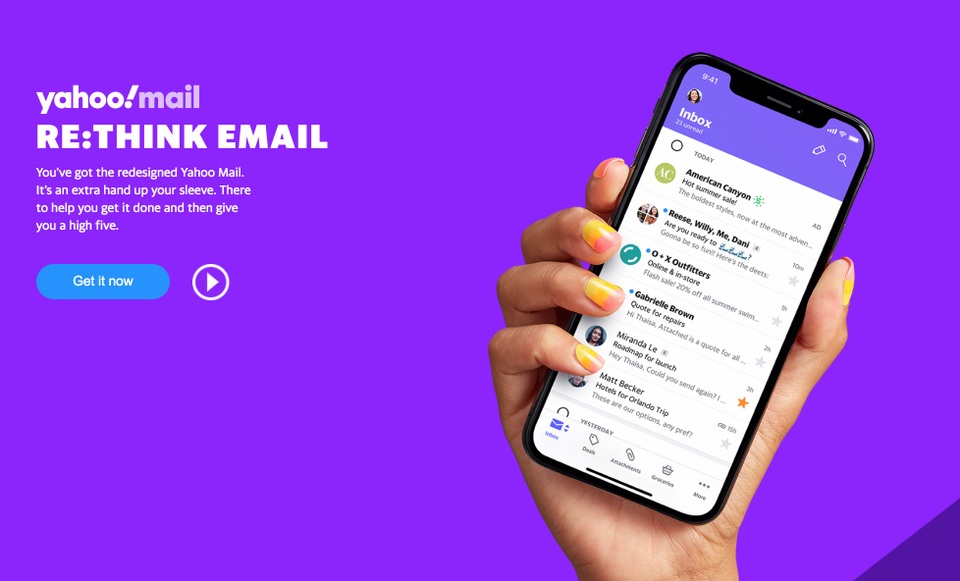 Yahoo bất ngờ đổi logo - đánh dấu sự trở lại của “ông lớn”? - 1 Yahoo bất ngờ đổi logo - đánh dấu sự trở lại của “ông lớn”? - 1
