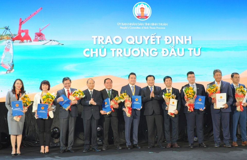 Nam Group được tỉnh Bình Thuận trao quyết định chủ trương đầu tư cho dự án Thanh Long Bay - 2 Nam Group được tỉnh Bình Thuận trao quyết định chủ trương đầu tư cho dự án Thanh Long Bay - 2