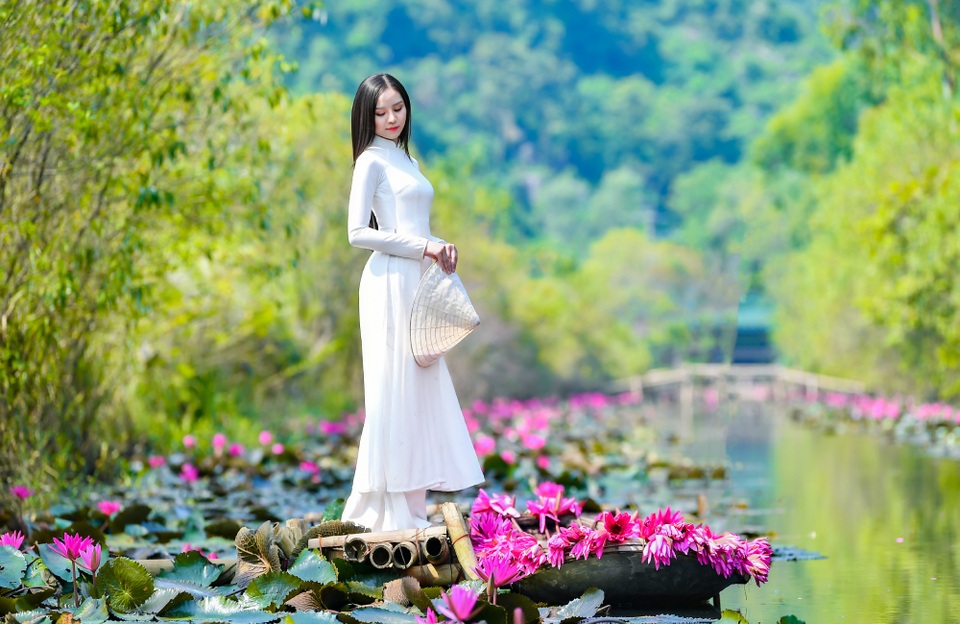 Mùa hoa súng trên dòng Suối Yến hút hồn người thiếu nữ - 5 Mùa hoa súng trên dòng Suối Yến hút hồn người thiếu nữ - 5