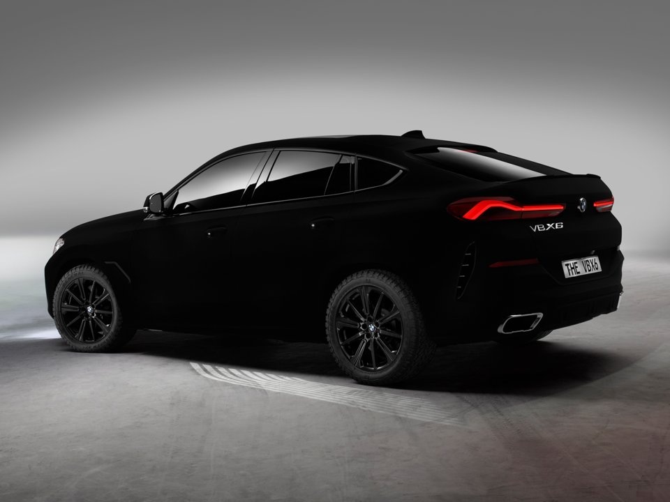 BMW X6 Vantablack - Chiếc X6 đen nhất thế giới - 8 BMW X6 Vantablack - Chiếc X6 đen nhất thế giới - 8