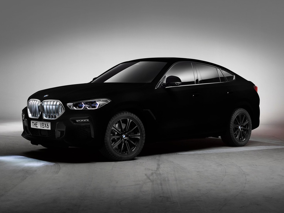BMW X6 Vantablack - Chiếc X6 đen nhất thế giới - 1 BMW X6 Vantablack - Chiếc X6 đen nhất thế giới - 1