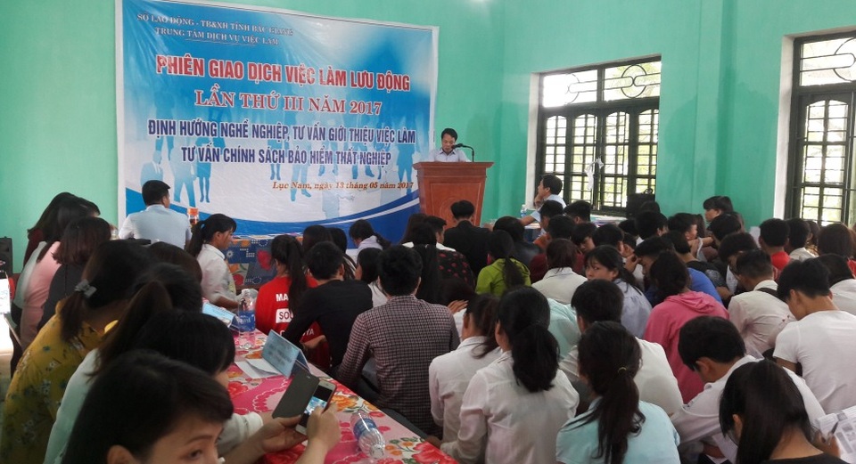 Bắc Giang: 2.253 lượt lao động được tư vấn việc làm trong quý 1/2019 - 1 Bắc Giang: 2.253 lượt lao động được tư vấn việc làm trong quý 1/2019 - 1