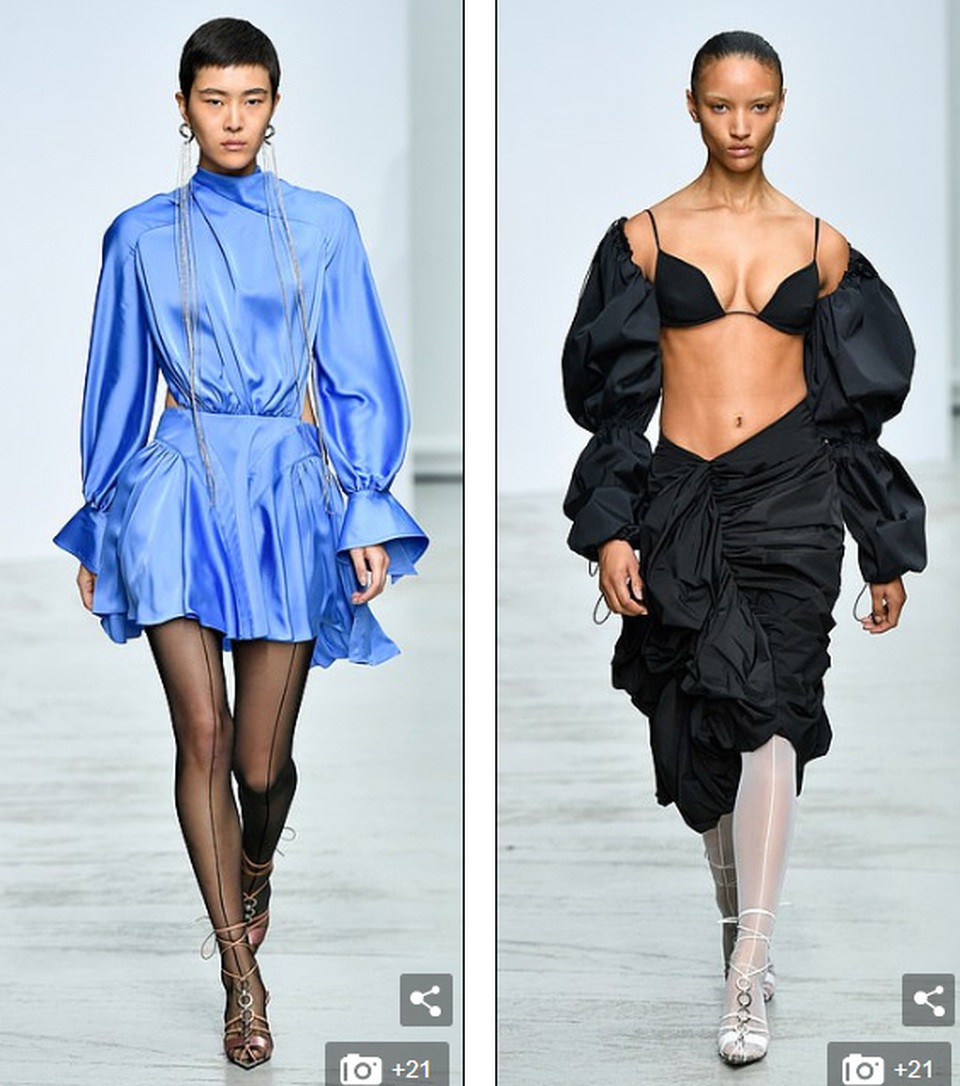 Bella Hadid khoe chân dài trên sàn diễn thời trang - 10