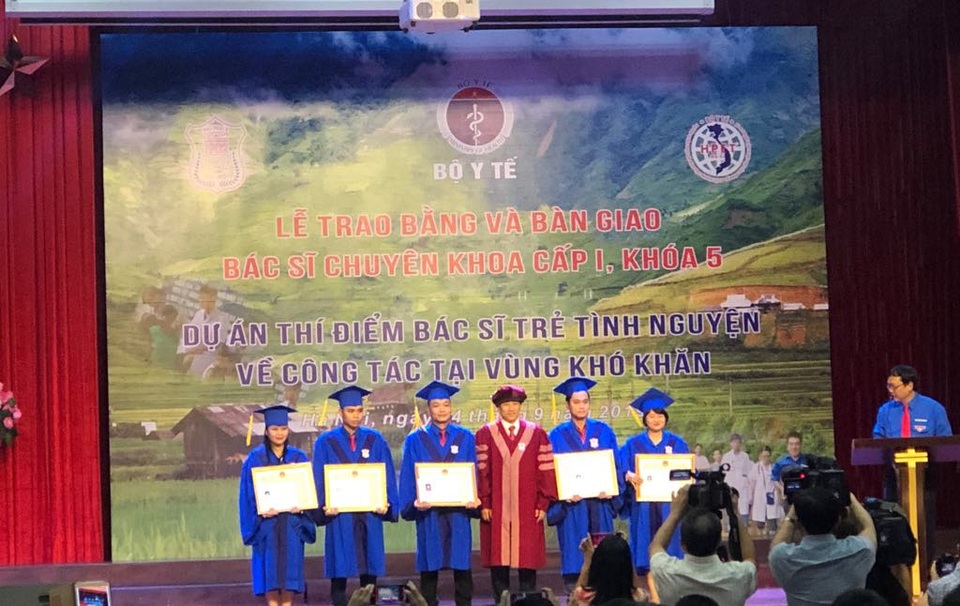 Thêm 25 bác sĩ trẻ về công tác tại vùng khó khăn - 1 Thêm 25 bác sĩ trẻ về công tác tại vùng khó khăn - 1