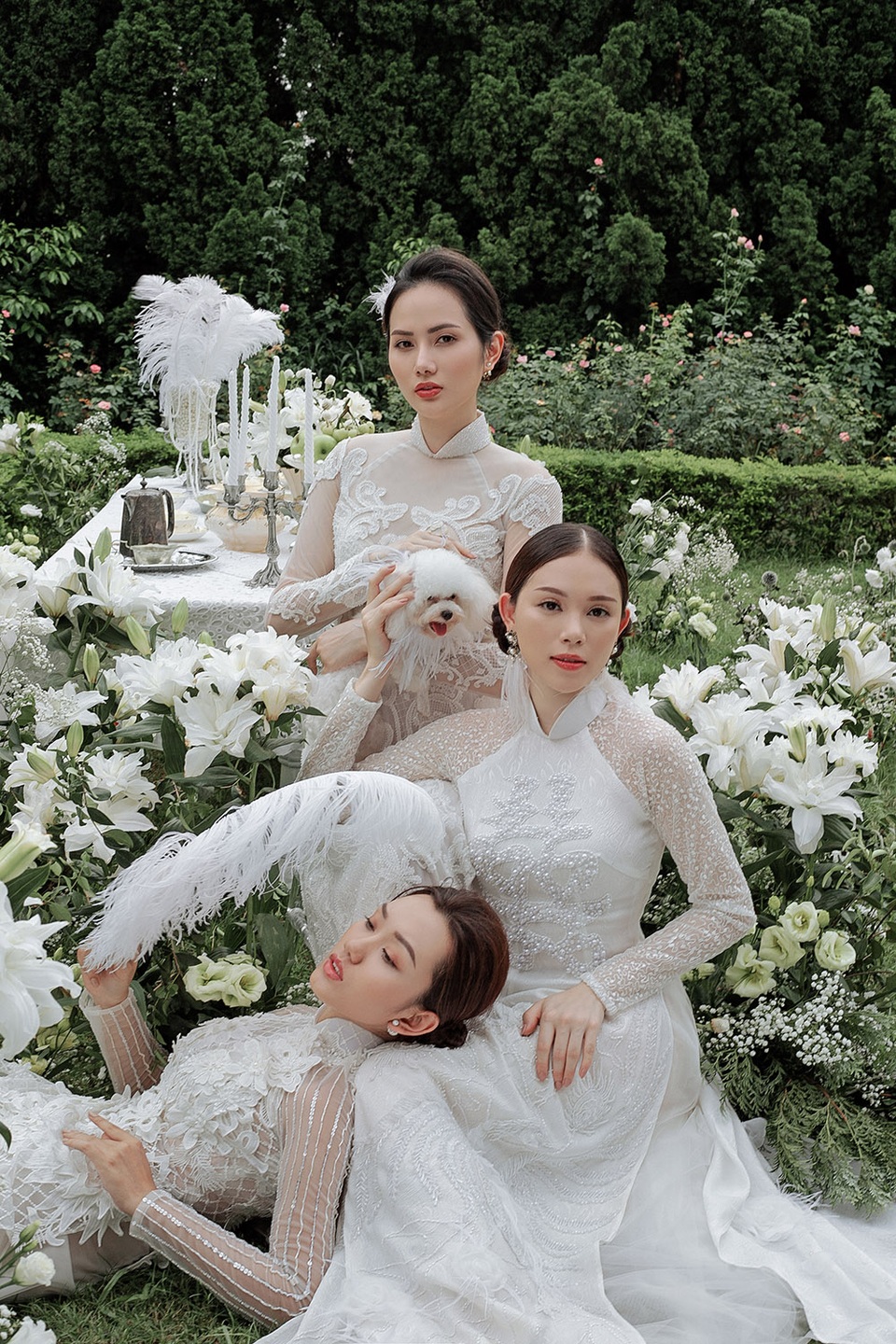 Vừa công khai yêu em chồng Hà Tăng, Linh Rin đã bất ngờ mặc áo dài cưới - 15 Vừa công khai yêu em chồng Hà Tăng, Linh Rin đã bất ngờ mặc áo dài cưới - 15