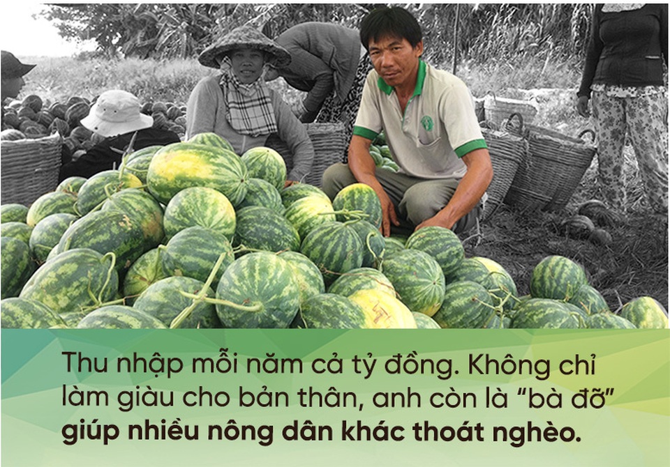 Anh nông dân kiếm tiền tỷ mỗi năm, bảo lãnh cho cả xóm làm giàu - 1 Anh nông dân kiếm tiền tỷ mỗi năm, bảo lãnh cho cả xóm làm giàu - 1