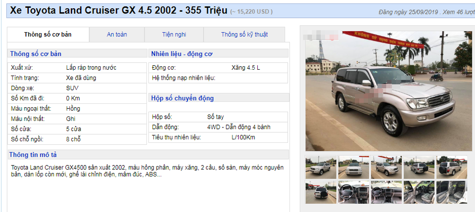 Xế sang Land Cruiser và BMW đời cũ về giá dưới 400 triệu đồng như xe cỏ - 2 Xế sang Land Cruiser và BMW đời cũ về giá dưới 400 triệu đồng như xe cỏ - 2