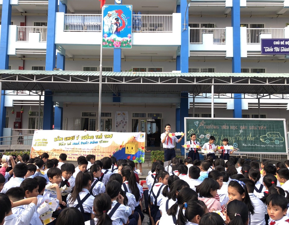 Bảo vệ môi trường và an toàn giao thông – chủ đề chính của Sân chơi Ý tưởng trẻ thơ 2019 - 2 Bảo vệ môi trường và an toàn giao thông – chủ đề chính của Sân chơi Ý tưởng trẻ thơ 2019 - 2