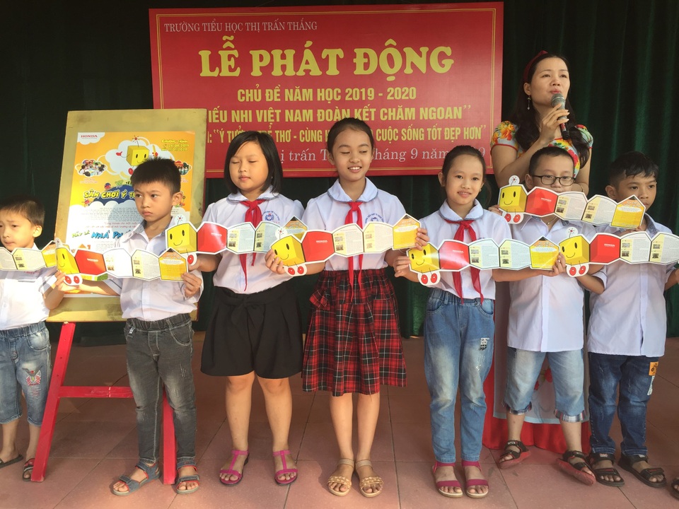 Bảo vệ môi trường và an toàn giao thông – chủ đề chính của Sân chơi Ý tưởng trẻ thơ 2019 - 3 Bảo vệ môi trường và an toàn giao thông – chủ đề chính của Sân chơi Ý tưởng trẻ thơ 2019 - 3