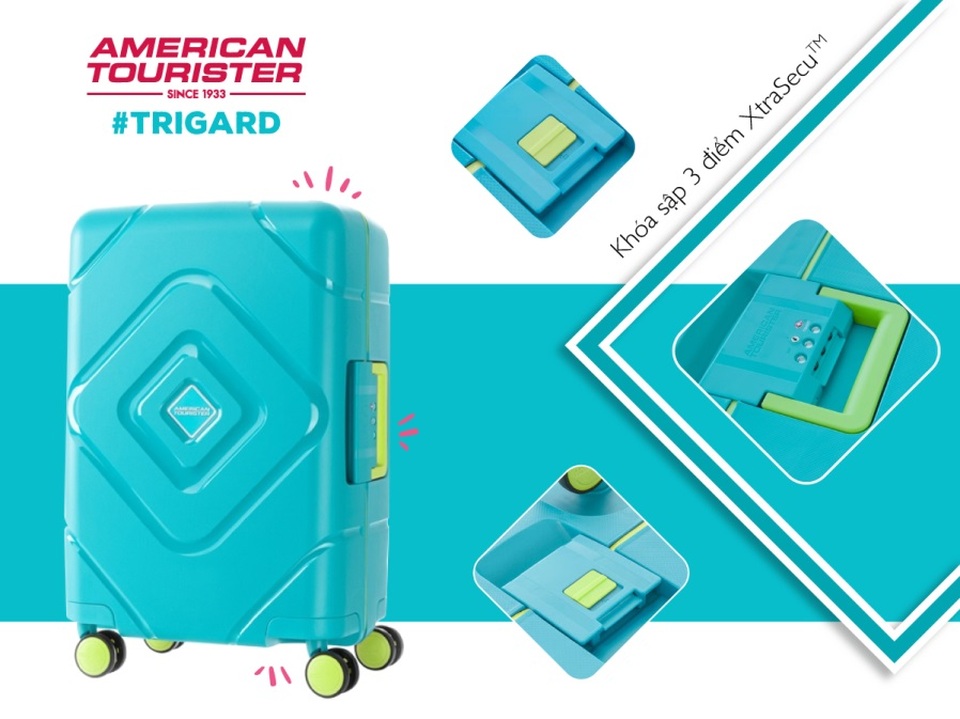 American Tourister chào đón “Tiêu Điểm 2019” với bộ sưu tập Trigard - 3 American Tourister chào đón “Tiêu Điểm 2019” với bộ sưu tập Trigard - 3