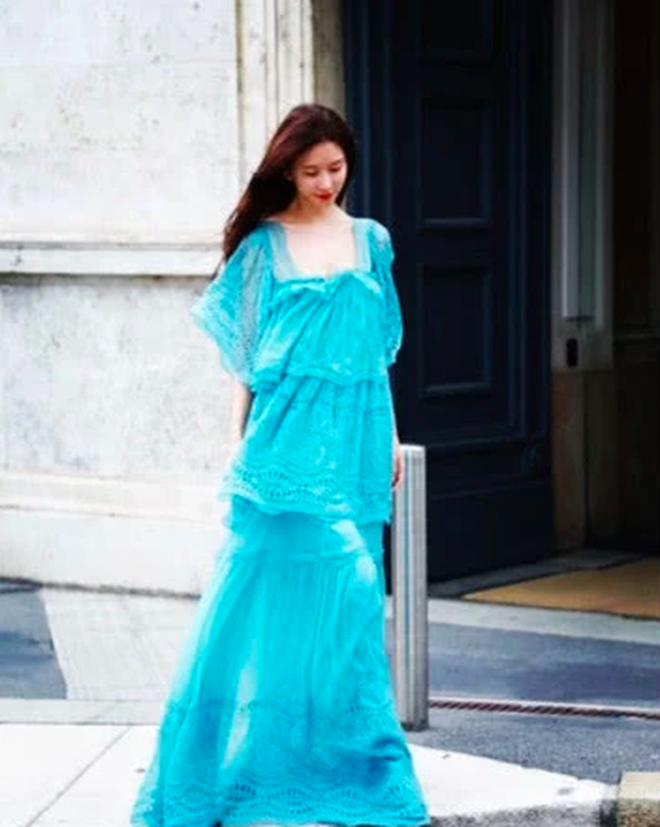 Rộ tin siêu mẫu Lâm Chí Linh đang mang song thai ở tuổi 43 - 5