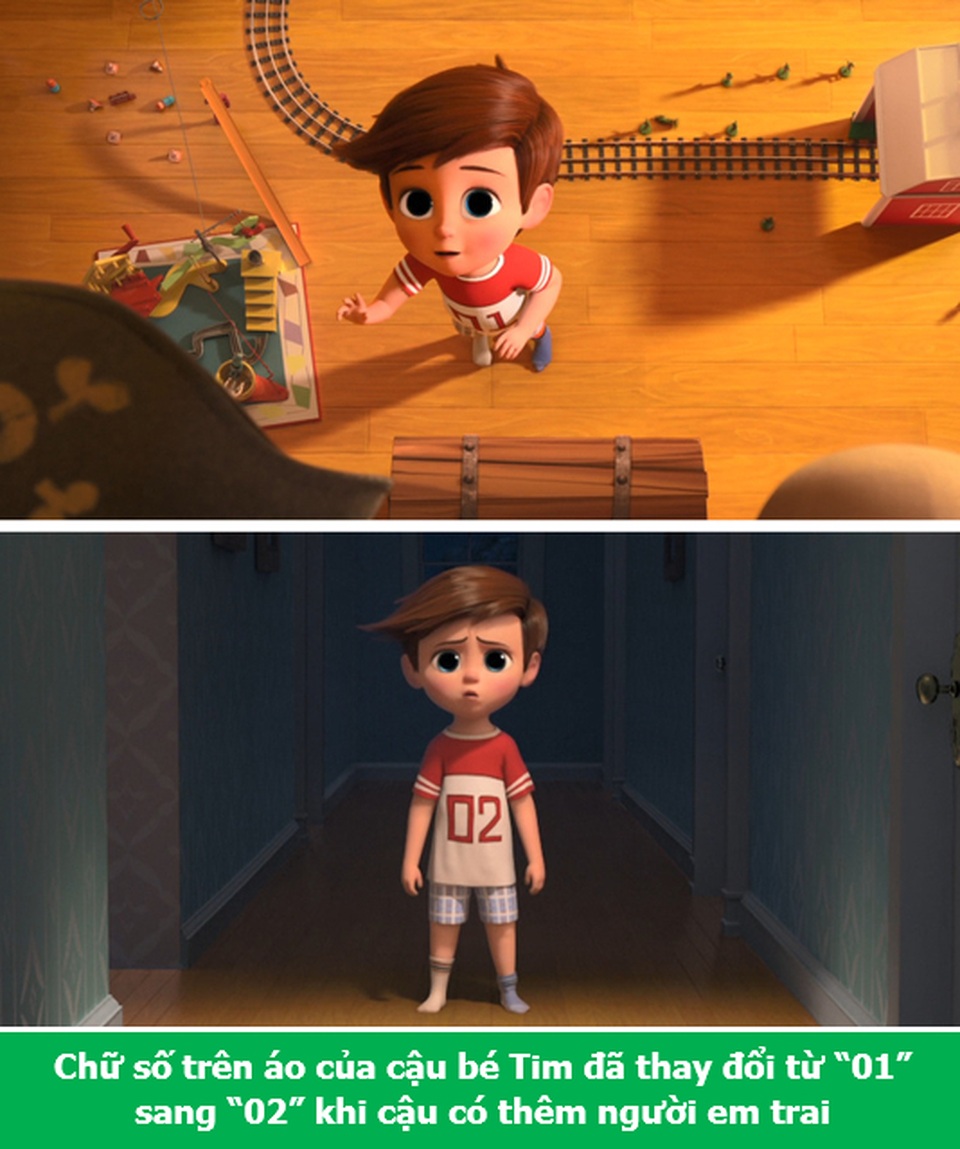 Loạt chi tiết đầy thú vị trong các bộ phim hoạt hình kinh điển  - 2 Loạt chi tiết đầy thú vị trong các bộ phim hoạt hình kinh điển  - 2