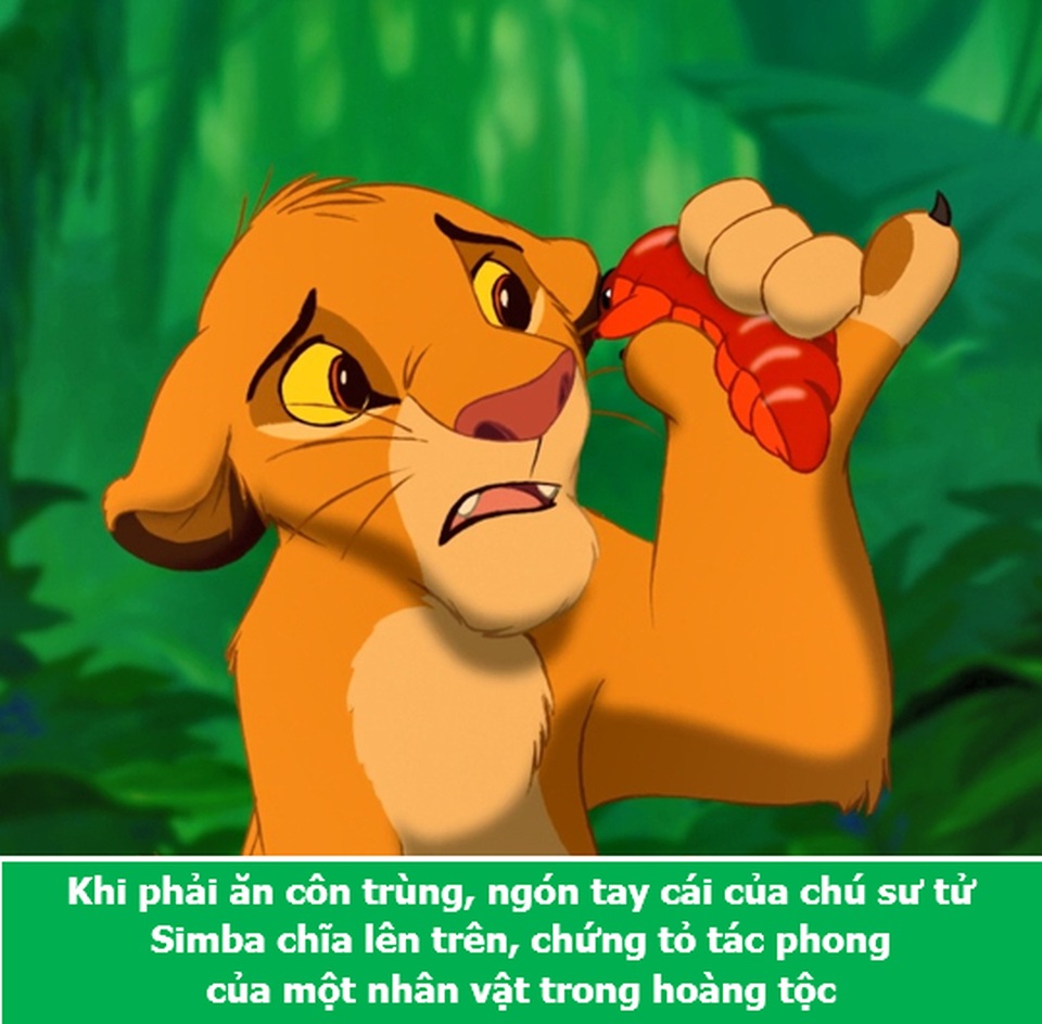 Loạt chi tiết đầy thú vị trong các bộ phim hoạt hình kinh điển  - 3 Loạt chi tiết đầy thú vị trong các bộ phim hoạt hình kinh điển  - 3