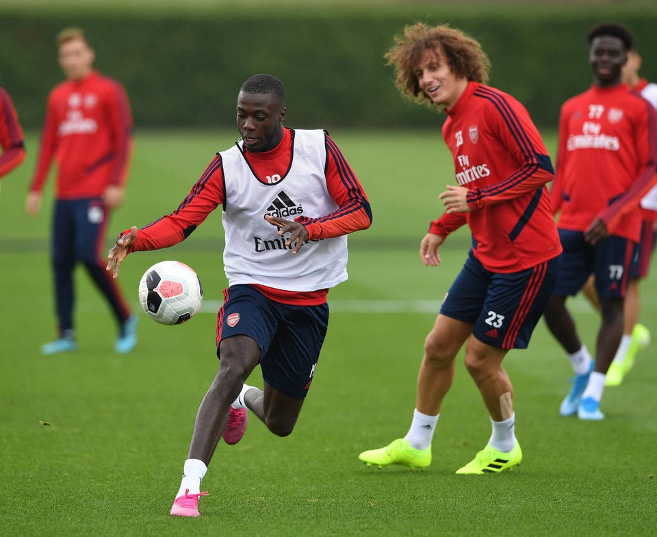 Arsenal tập luyện miệt mài trước đại chiến với Man Utd - 12