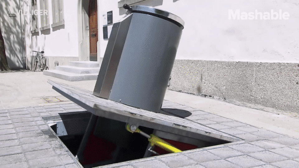 Hệ thống thùng rác dưới lòng đất: Giải pháp tuyệt vời cho rác thải đô thị của Thụy Sỹ - 1 Hệ thống thùng rác dưới lòng đất: Giải pháp tuyệt vời cho rác thải đô thị của Thụy Sỹ - 1