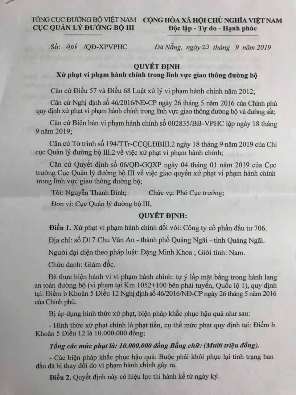 Đất dự án thành bãi cát trái phép: Xâm lấn hành lang an toàn quốc lộ 1A! - 1 Đất dự án thành bãi cát trái phép: Xâm lấn hành lang an toàn quốc lộ 1A! - 1